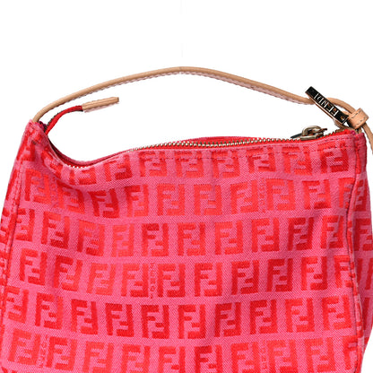 Fendi Zucchino Mini Pochette Pink 7 of 9