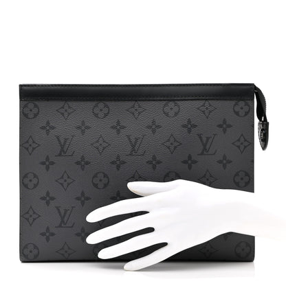 Louis Vuitton Monogram Eclipse Reverse Pochette Voyage MM 2 of 9