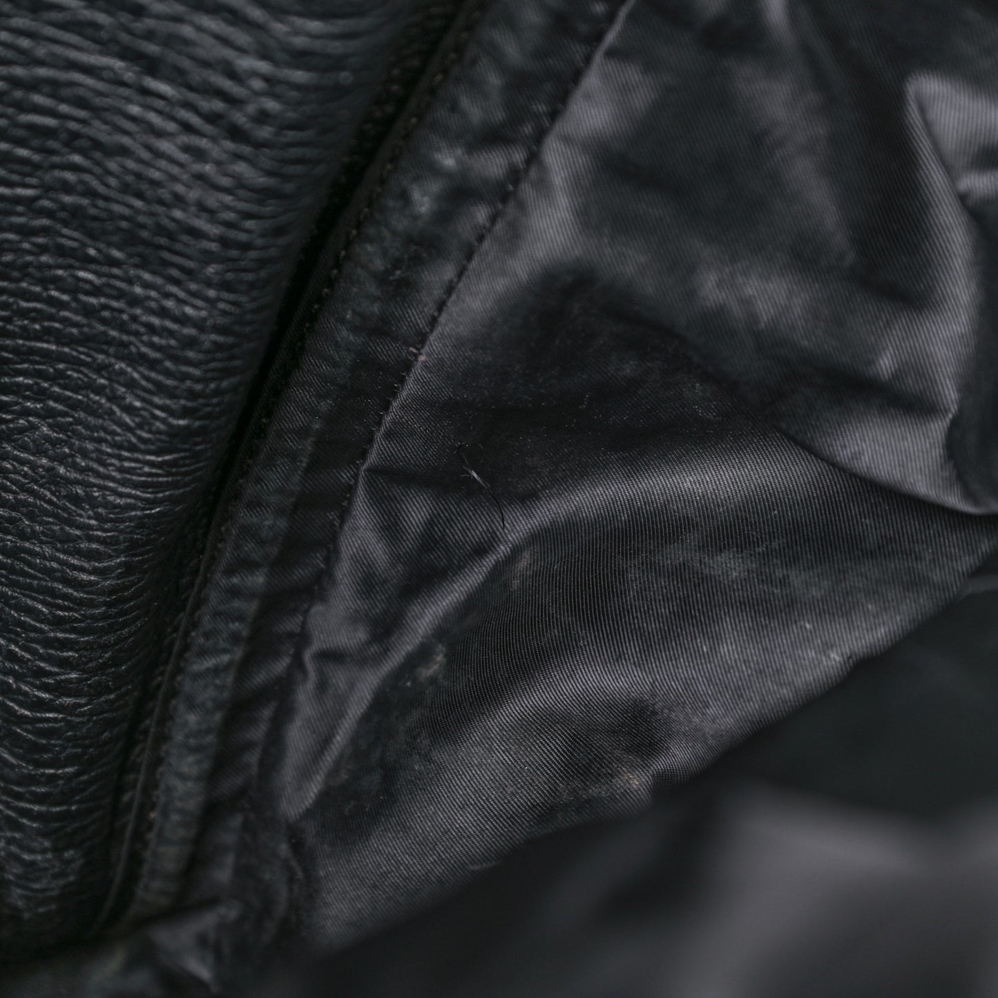 Textured Calfskin Large Pashli Satchel Black