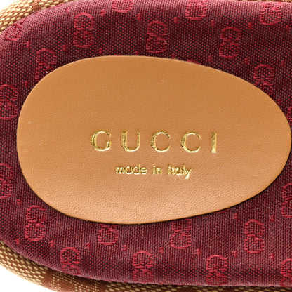 Gucci Canvas GG Monogram Angelina Platform Slide Sandals 36.5 Beige Ruggine 7 of 9