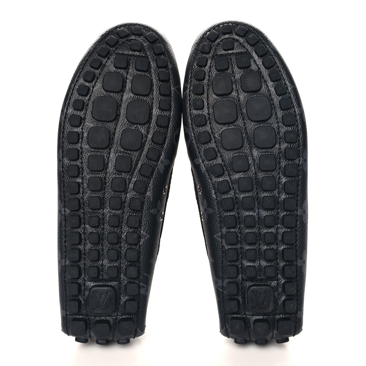 Monogram Eclipse Mens Arizona Car Shoe Moccasin Loafers 6