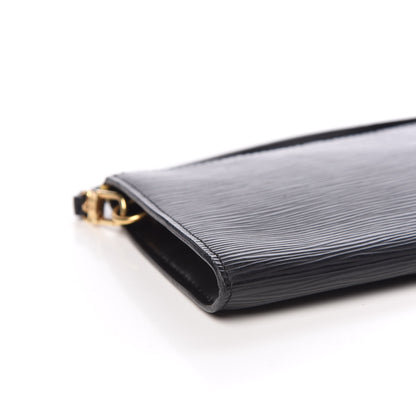 Louis Vuitton Epi Pochette Accessories 24 Black 8 of 10
