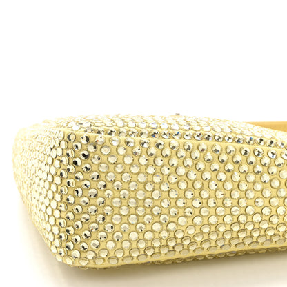 Prada Satin Crystal Triangle Pouch Ananas 11 of 11