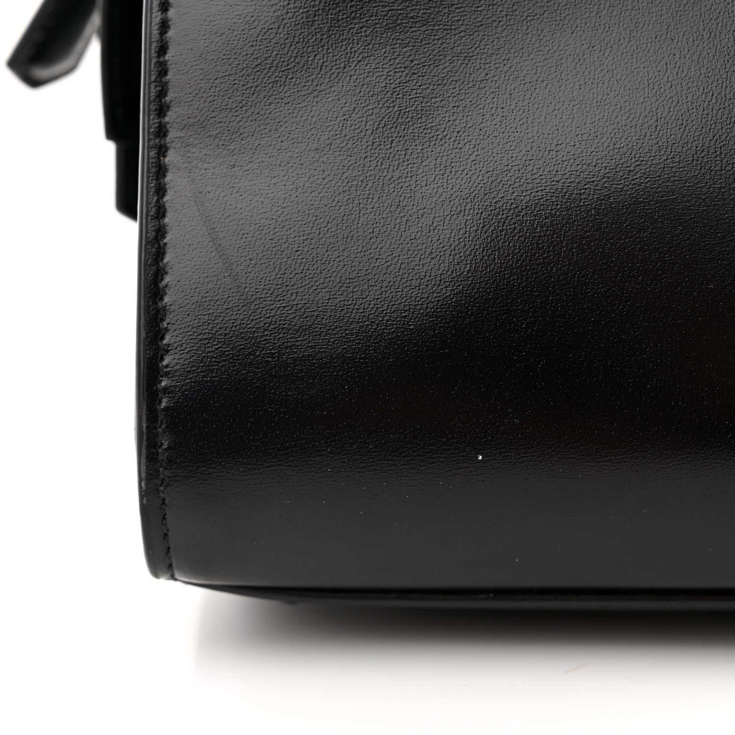 Saint Laurent Shiny Calfskin Medium Uptown Tote Black 14 of 16