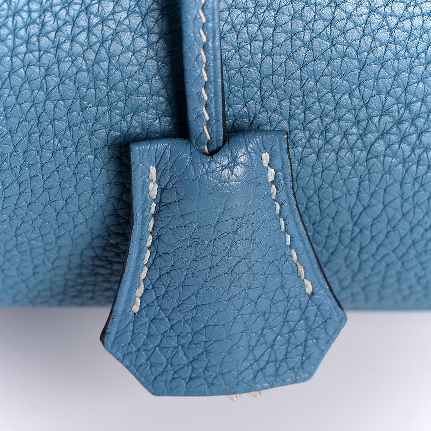 Togo Birkin 35 Blue Jean
