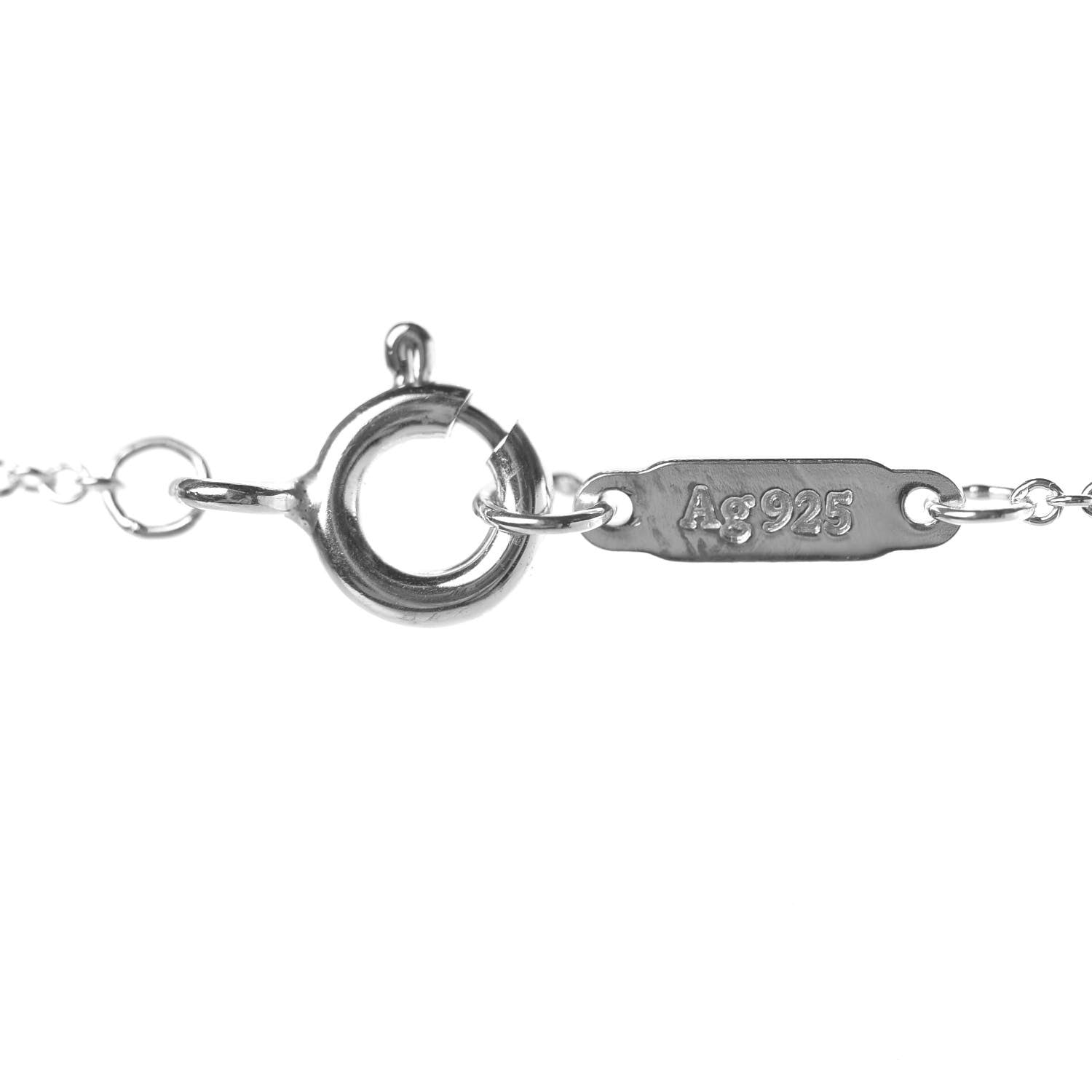 Tiffany Sterling Silver Love Heart Pendant Necklace 6 of 6