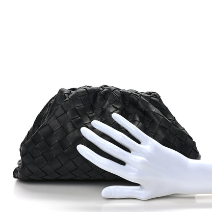 Bottega Veneta Nappa Intrecciato Teen Pouch Black 2 of 8