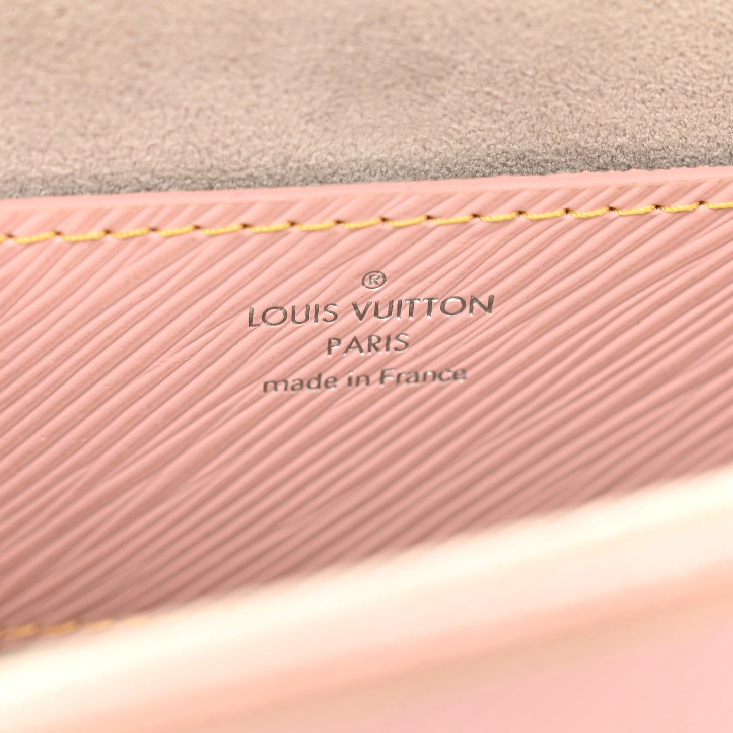 Epi Twist Shoulder Bag Rose Ballerine