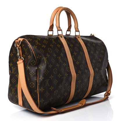 Louis Vuitton Monogram Keepall Bandouliere 45 3 of 12