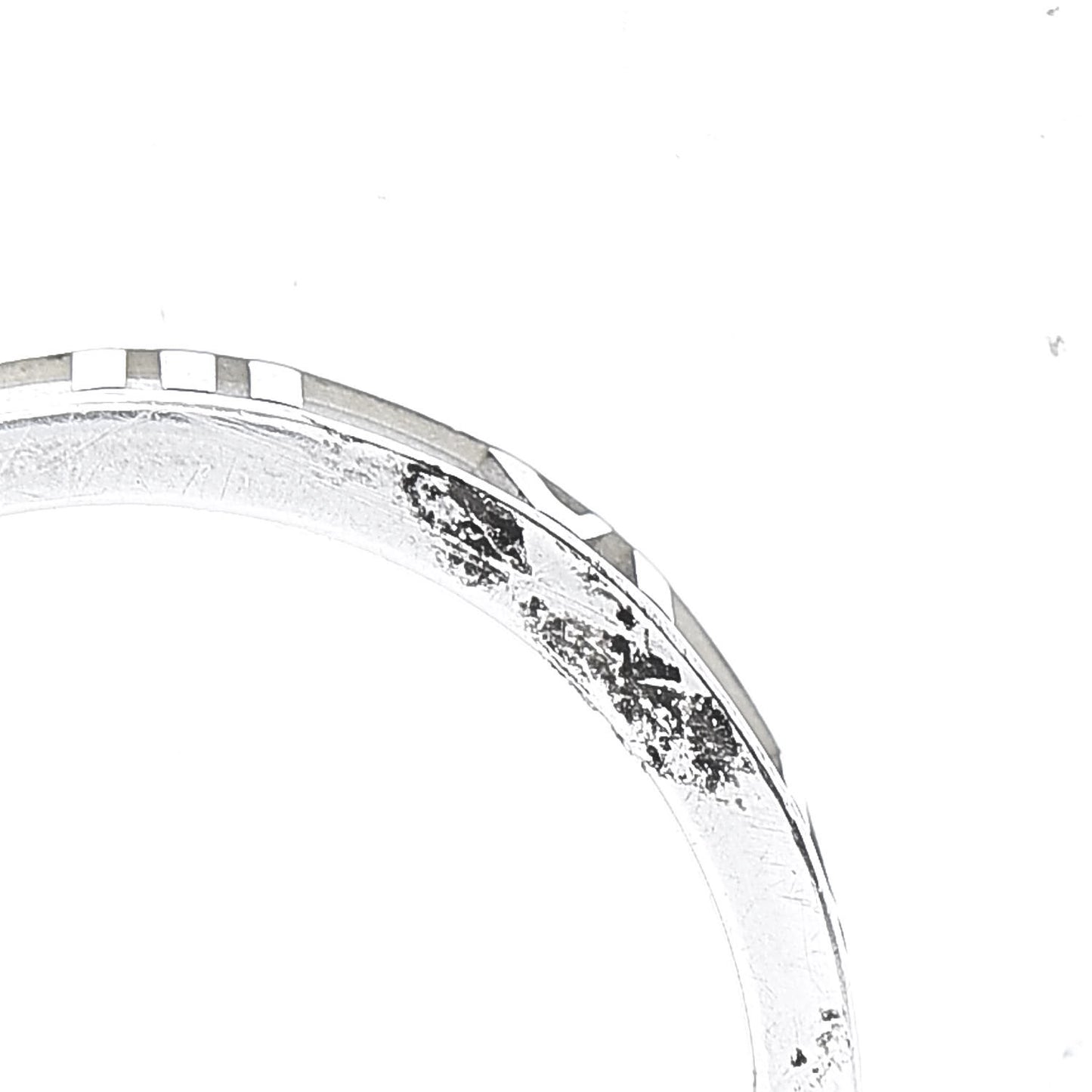 Sterling Silver Narrow Atlas Ring 53 6.5