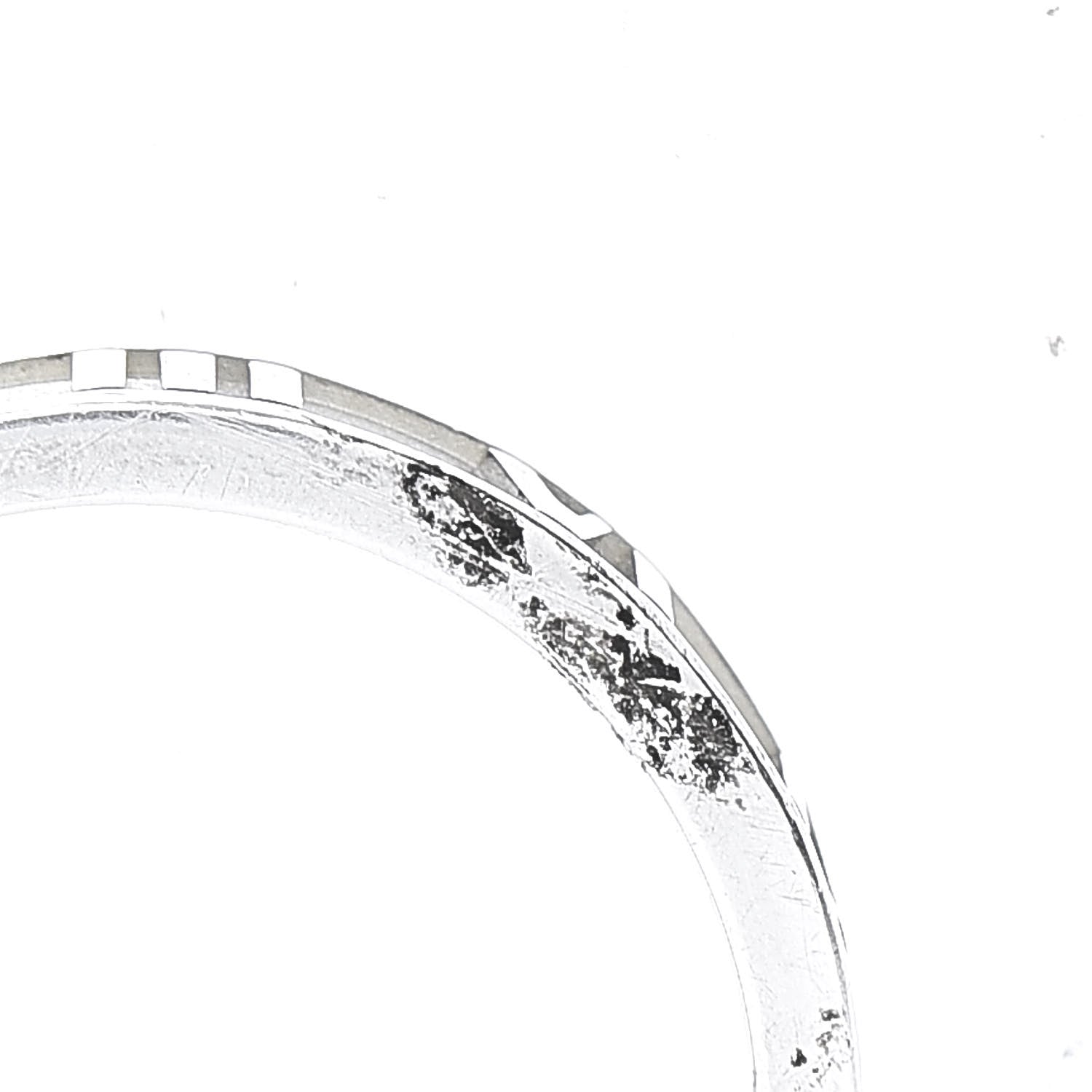 Tiffany Sterling Silver Narrow Atlas Ring 53 6.5 5 of 6