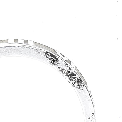 Tiffany Sterling Silver Narrow Atlas Ring 53 6.5 5 of 6