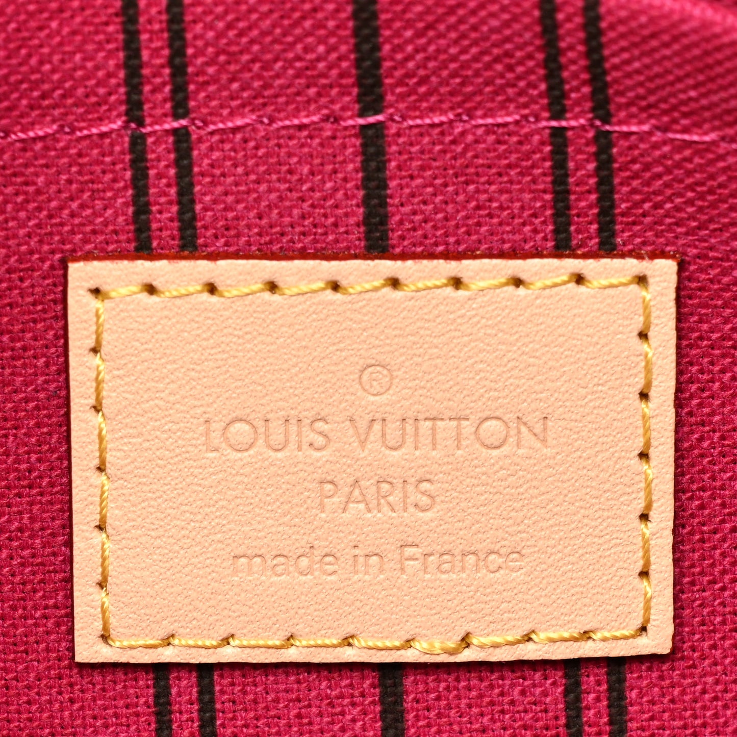 Monogram Neverfull PM Pochette Pivoine
