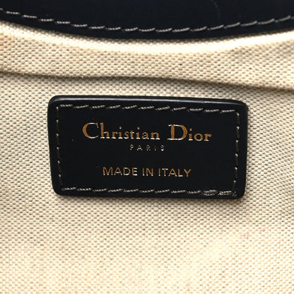 Christian Dior Oblique Fold Over Clutch Blue 6 of 11