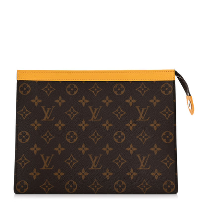Louis Vuitton Monogram Macassar Pochette Voyage MM Safran Yellow 1 of 6