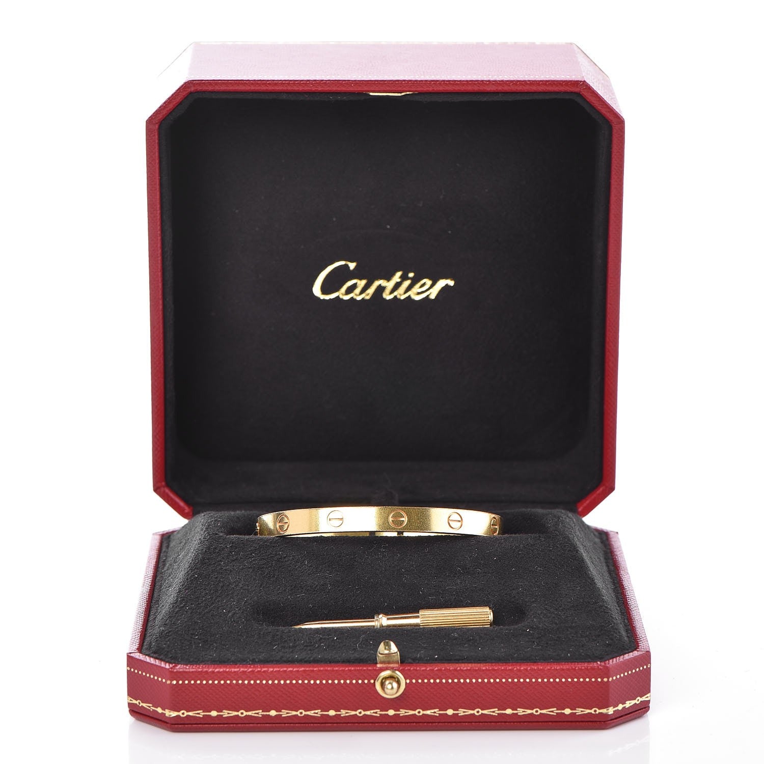Cartier 18K Yellow Gold LOVE Bracelet 17 6 of 6