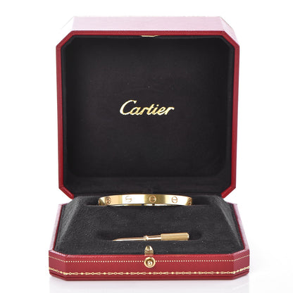 Cartier 18K Yellow Gold LOVE Bracelet 17 6 of 6