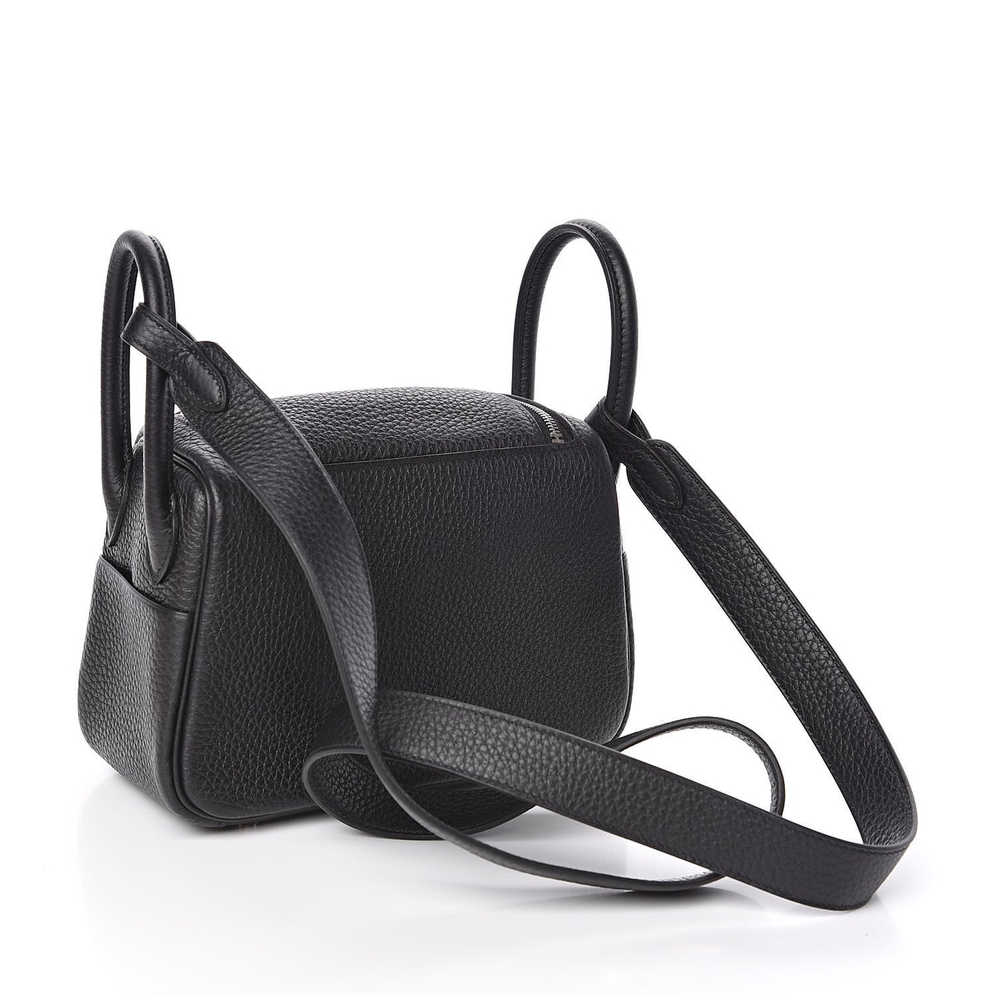 Taurillon Clemence Mini Lindy 20 Black