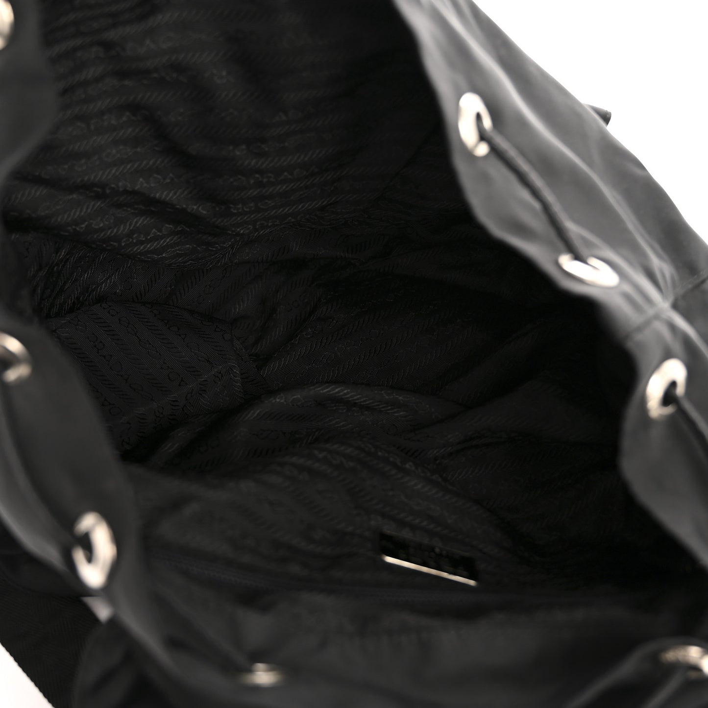 Nylon Vela Medium Backpack Black
