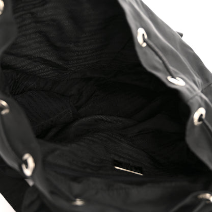 Prada Nylon Vela Medium Backpack Black 5 of 15