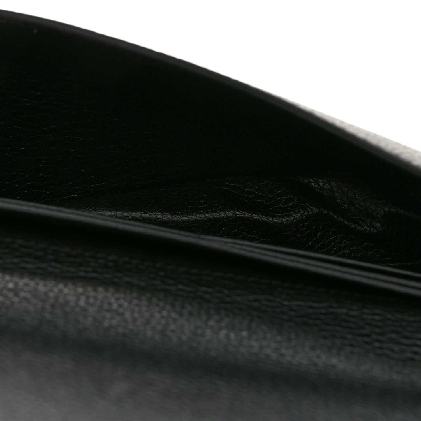 Vitello Daino Mini Chain Bag Black