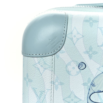 Louis Vuitton Monogram Waterdrops Horizon 55 Crystal Blue 6 of 8