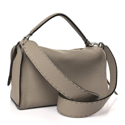 Fendi Cuoio Romano Selleria Lei Boston Tote Corda 3 of 10