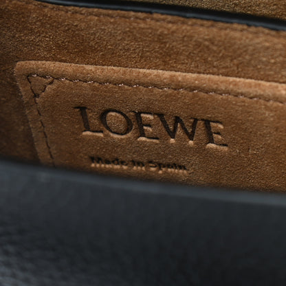 Loewe Grained Calfskin Small Gate Crossbody Bag Pecan Black 6 of 8