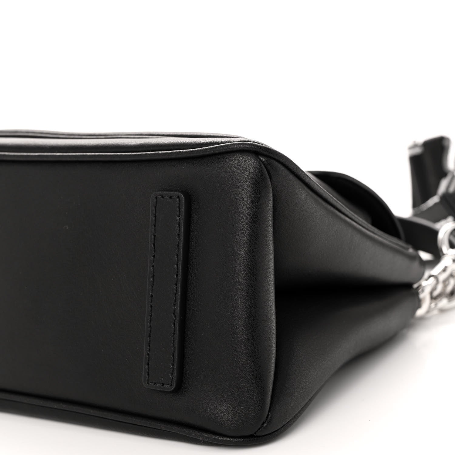 Marc Jacobs Calfskin J Marc Chain Mini Satchel Black Silver 9 of 9