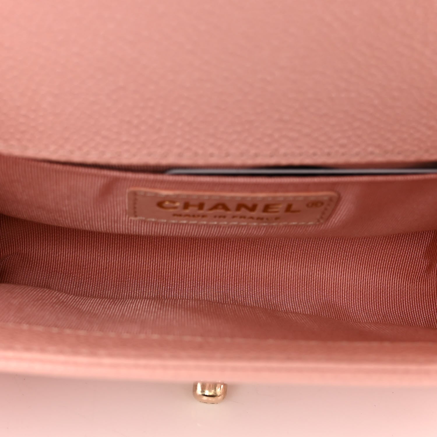 Chanel Caviar Quilted Small Boy Flap Light Pink 5 of 10