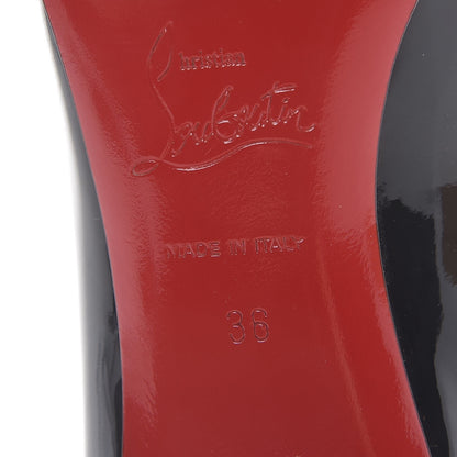 Christian Louboutin Patent Simple 70 Pumps 36 Black 6 of 8