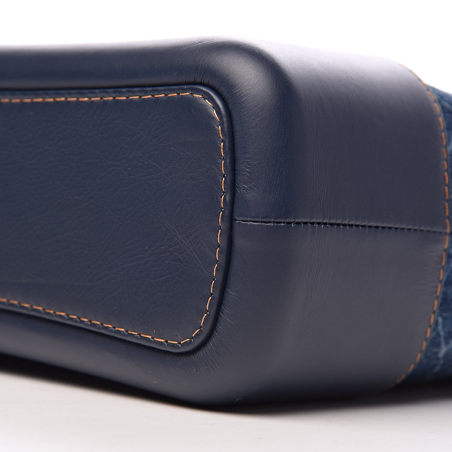 Denim Calfskin Large Gabrielle Hobo Blue