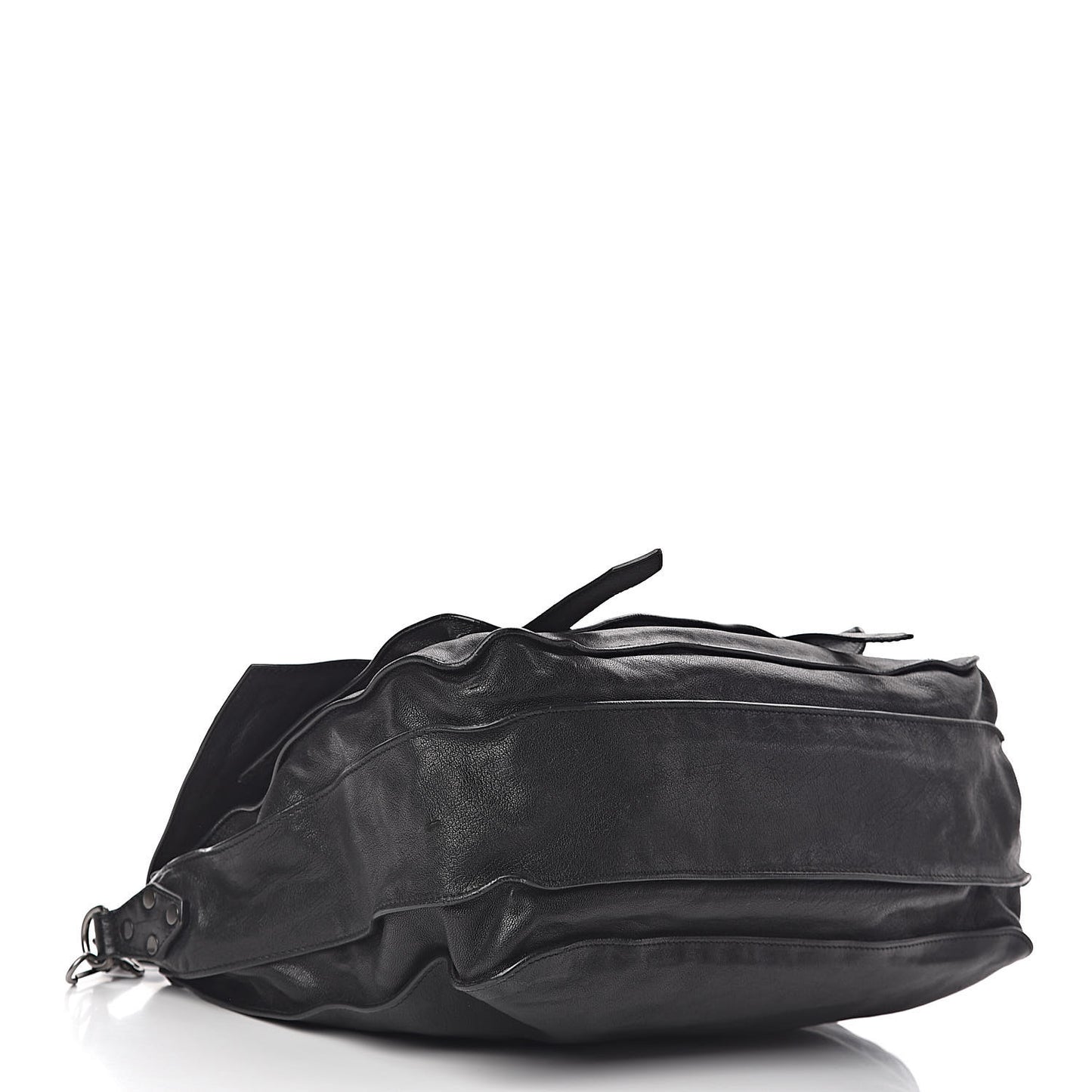 Lambskin PS1 Large Satchel Black