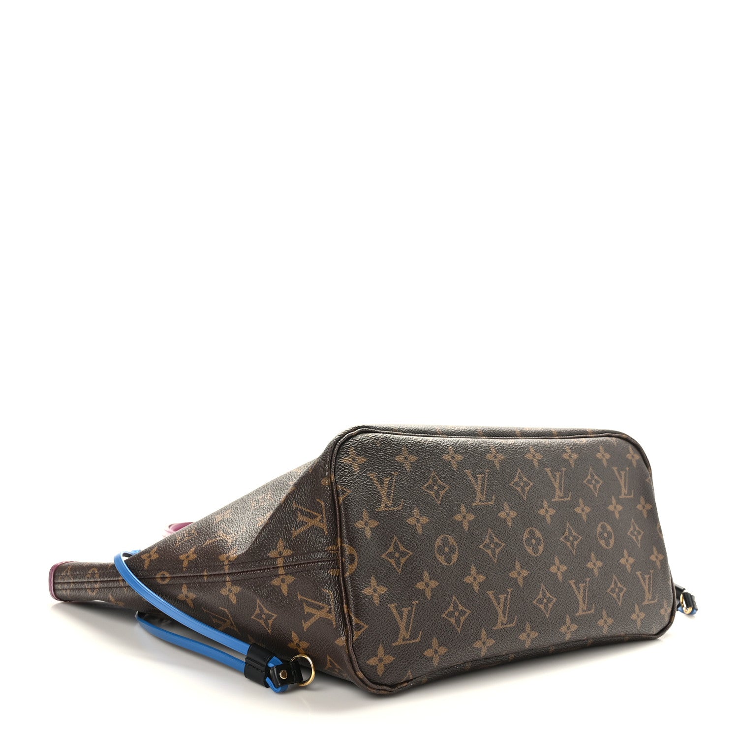 Louis Vuitton Monogram Totem Neverfull MM Magenta 4 of 10