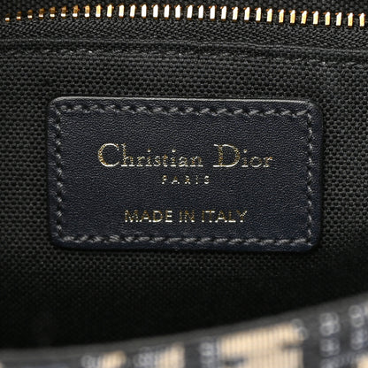 Christian Dior Oblique 30 Montaigne Flap Bag Blue 6 of 19