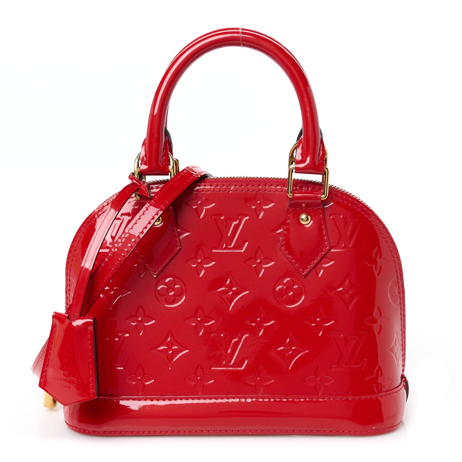 Louis Vuitton Vernis Alma BB Pomme D'Amour 1 of 12