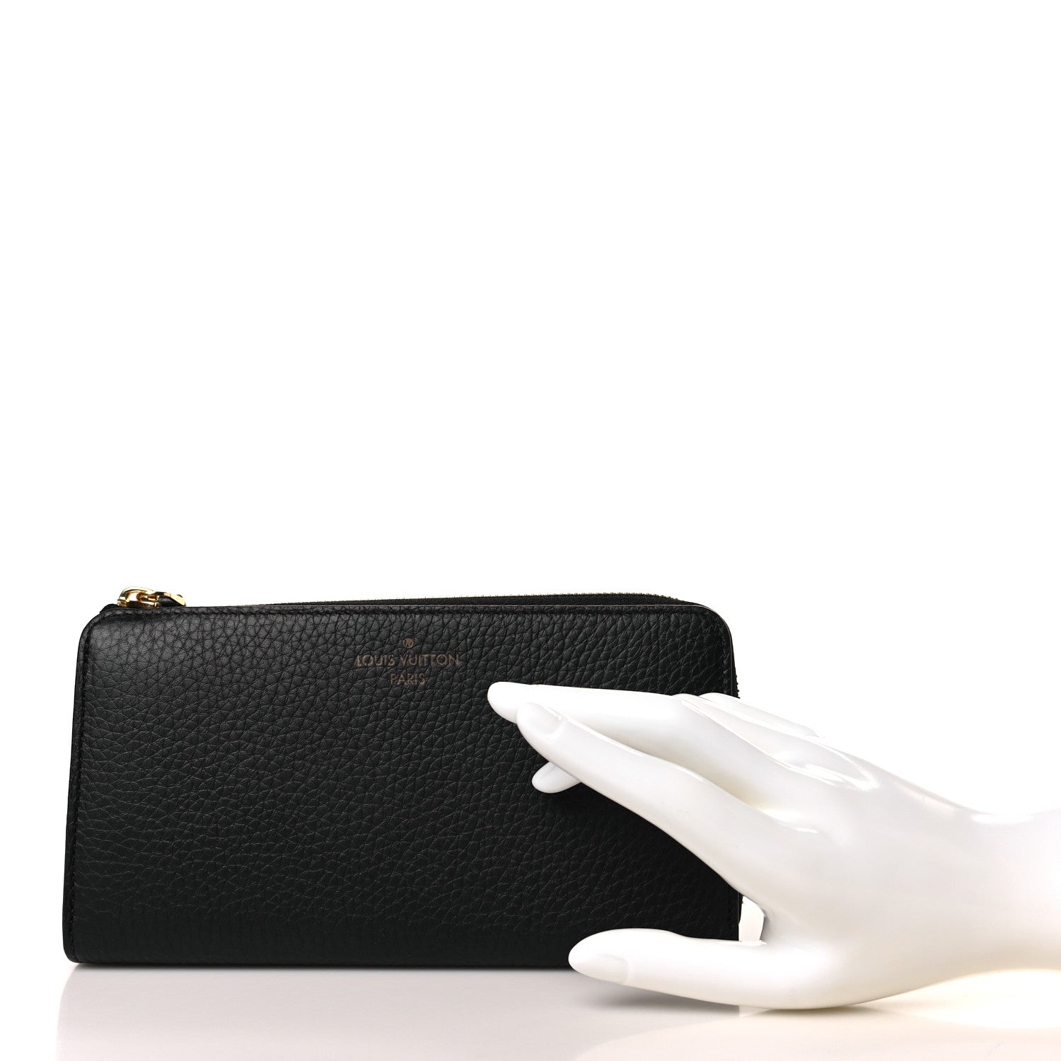 Louis Vuitton Taurillon Comete Wallet Black 2 of 6