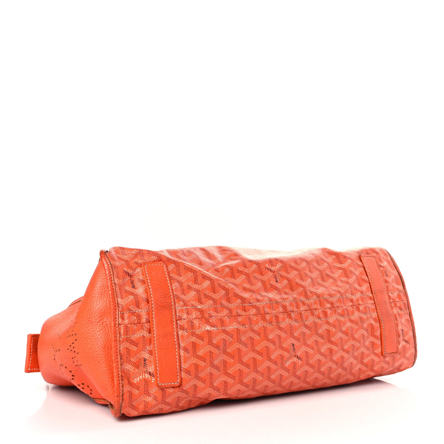 Goyardine Sac Hardy Pet Carrier PM Orange
