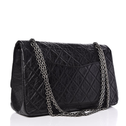 Chanel Aged Calfskin Quilted 2.55 Reissue 227 Flap Black 3 of 9