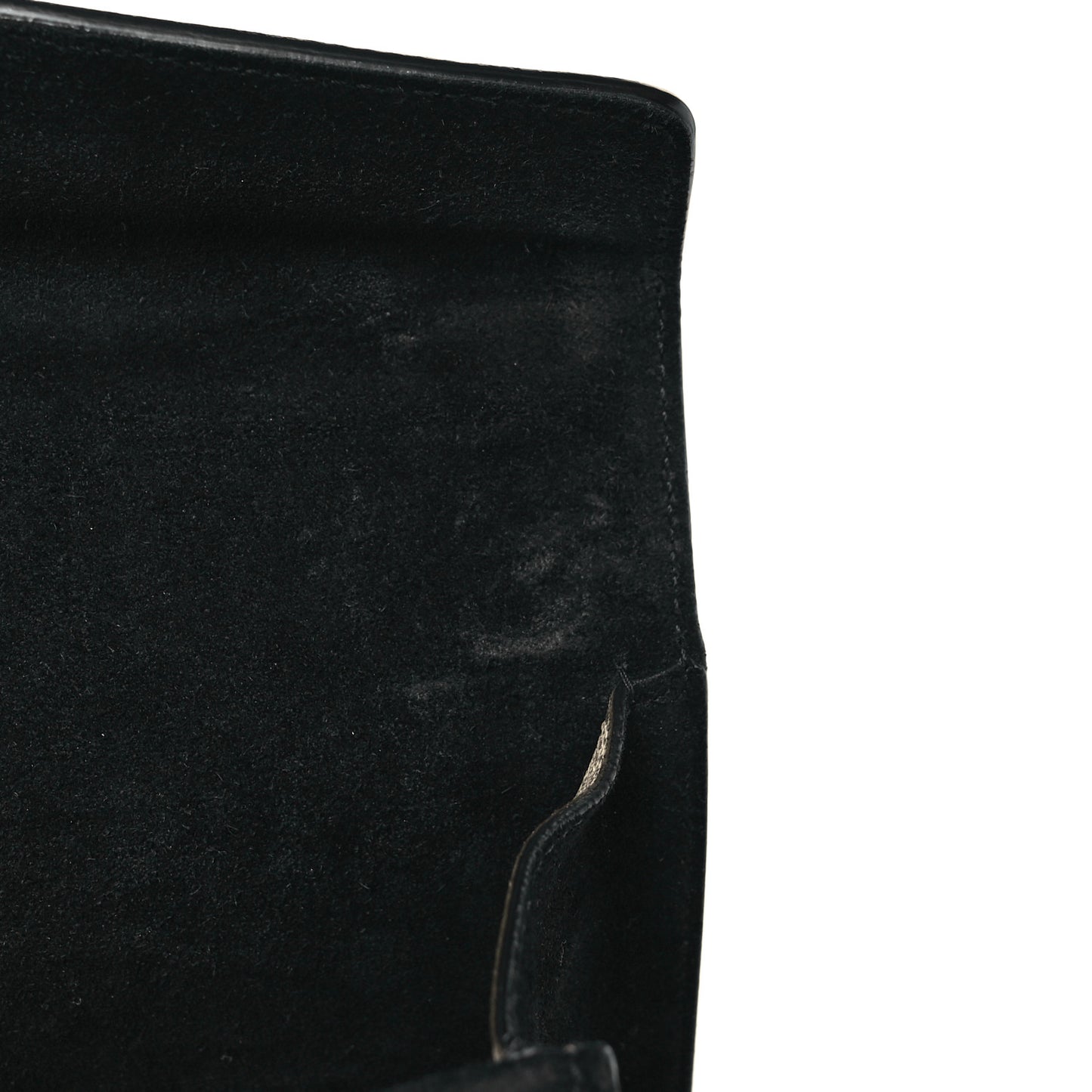 GG Supreme Monogram Suede Crystal Small Dionysus Shoulder Bag Beige Ebony Black