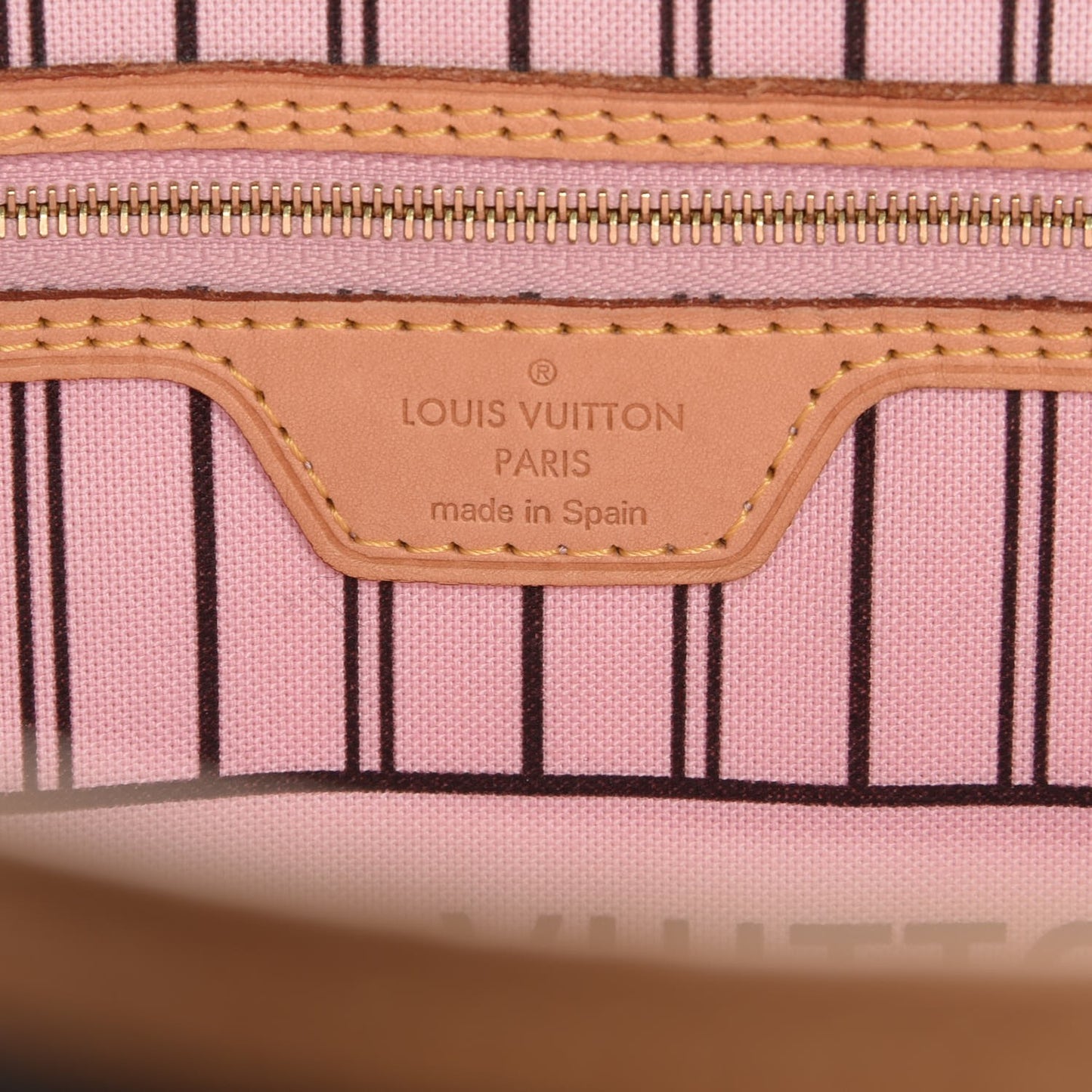 Monogram Neo Neverfull MM Rose Ballerine