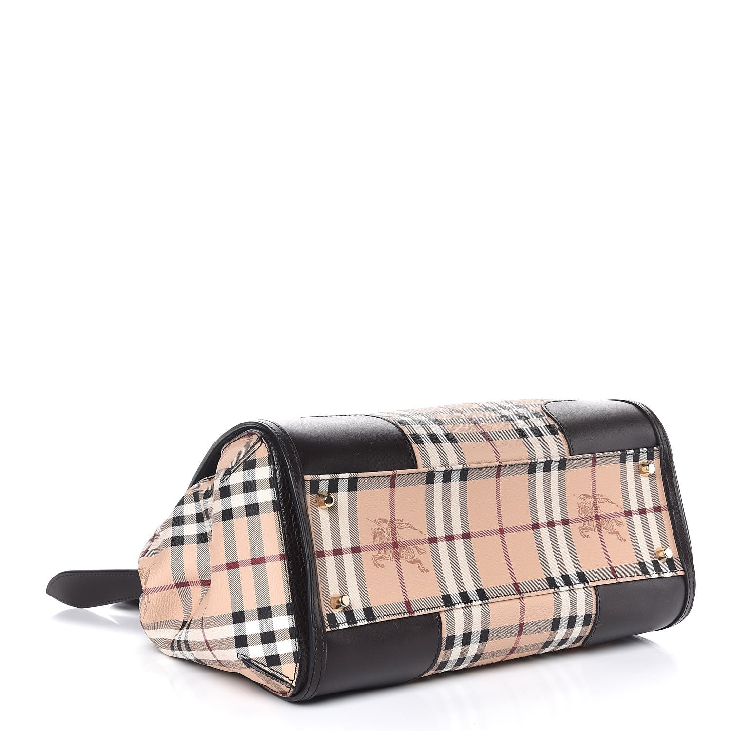 Burberry Haymarket Check Small Gladstone Chocolate 4 of 9