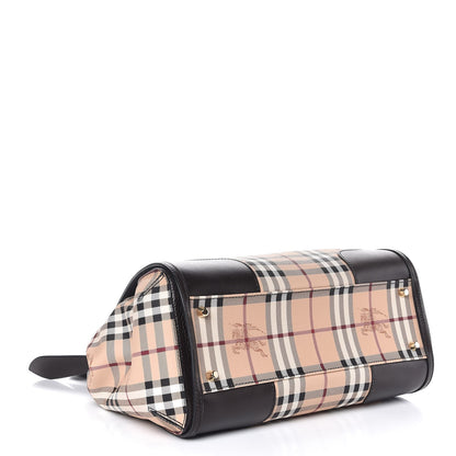 Burberry Haymarket Check Small Gladstone Chocolate 4 of 9