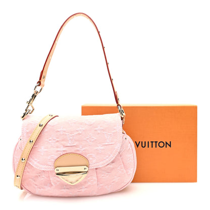 Louis Vuitton Monogram Denim Sunset Washed Pink 10 of 10