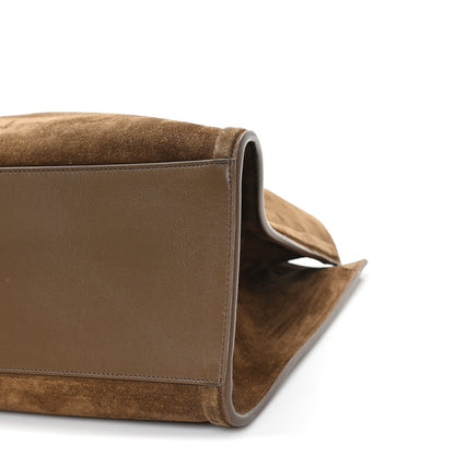 Phoebe Philo Suede Medium Kit Cabas Khaki 9 of 10