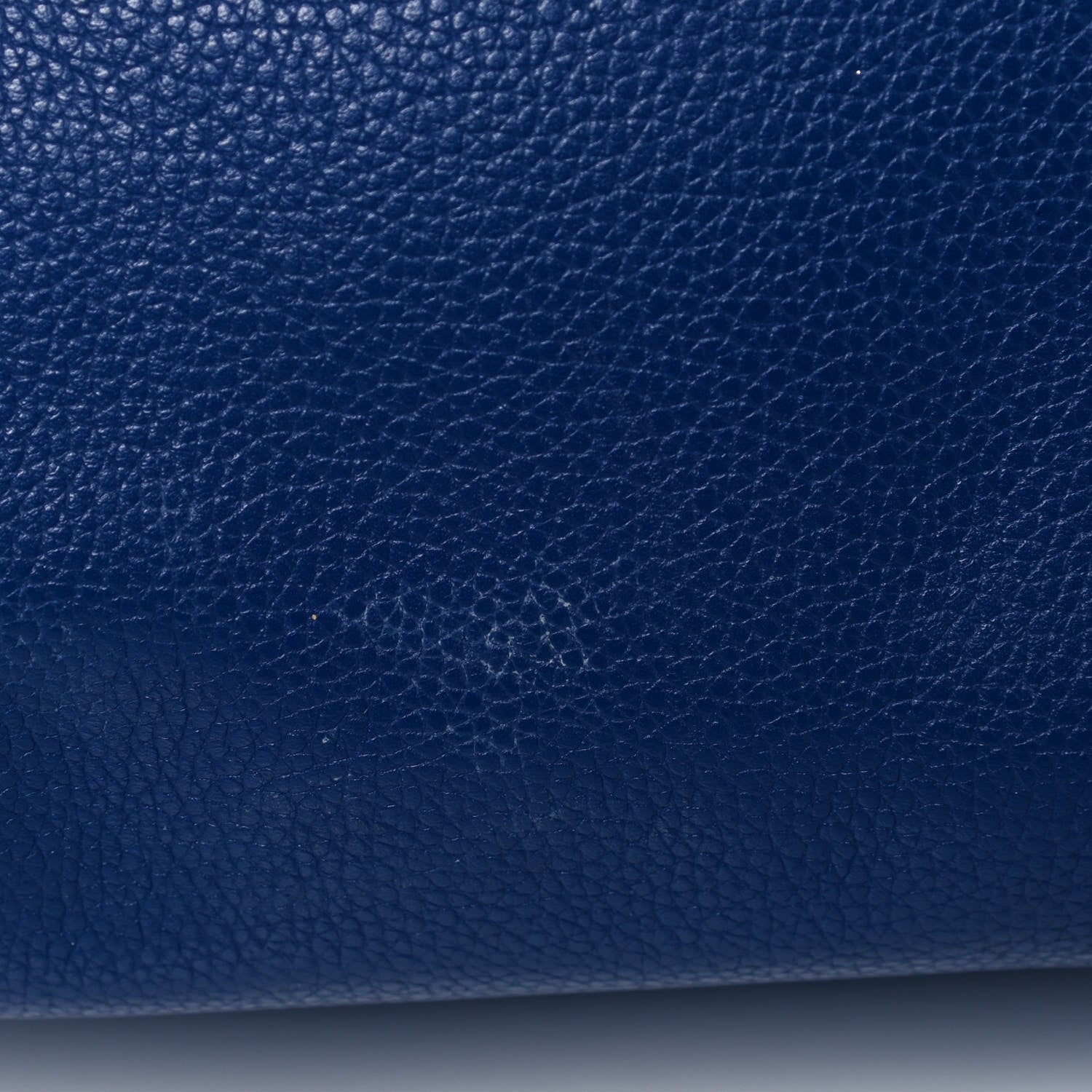 Alexander McQueen Pebbled Calfskin Small Skull Padlock Zip Around Tote Ultramarine 11 of 14