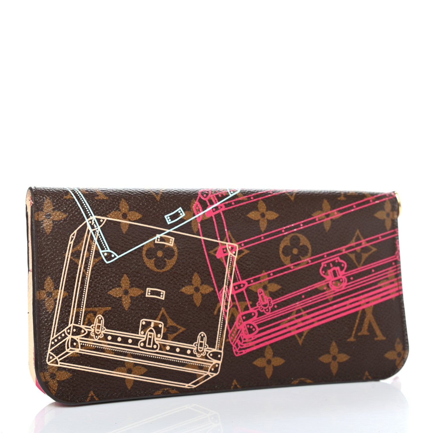 Louis Vuitton Monogram 2014 Christmas Animation Insolite Wallet 3 of 10