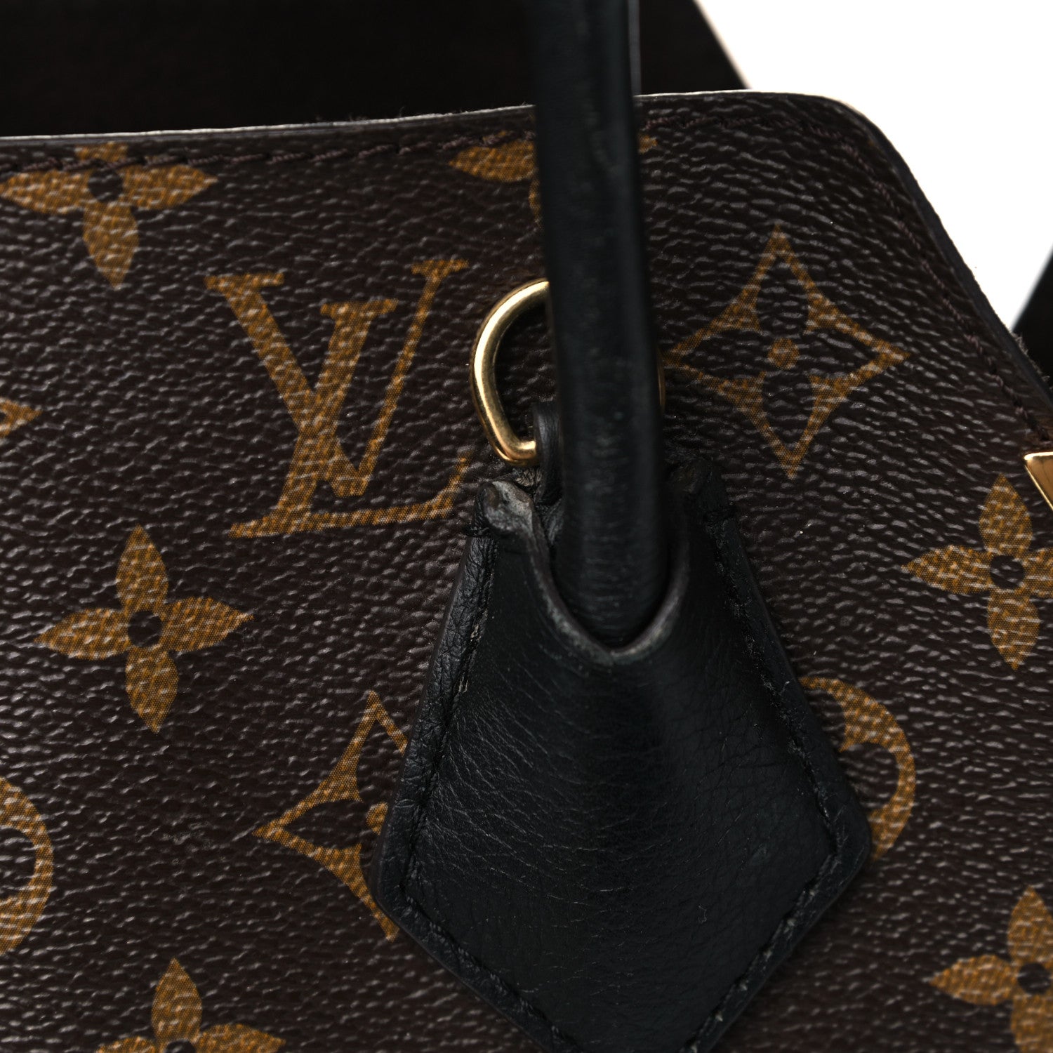 Louis Vuitton Calfskin Monogram Kimono Tote PM Black 20 of 21