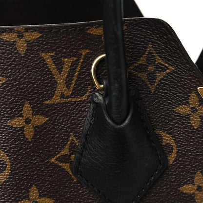 Louis Vuitton Calfskin Monogram Kimono Tote PM Black 20 of 21