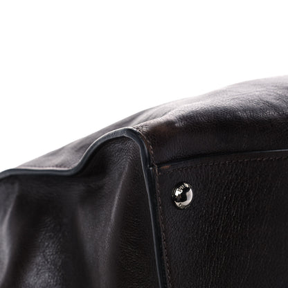 Prada Glace Calf Twin Pocket Tote Moro 10 of 17